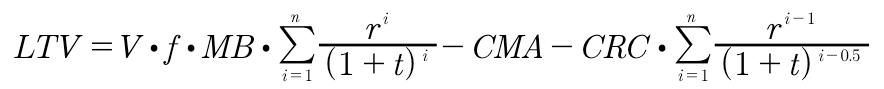 Formule calcul lifetime value